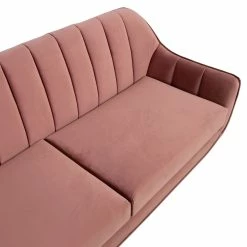 Samettisohva Joanna, Roosa -Kodin Sisustus Verkoop 26602 09