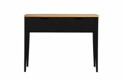 Sivupöytä Aalto, Musta/tammi