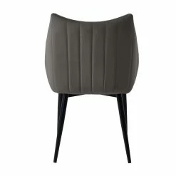 Samettituoli Olivia, Harmaa -Kodin Sisustus Verkoop 77710 05