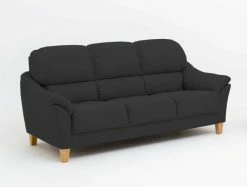 Leposohva Gustav, 3-ist. -Kodin Sisustus Verkoop CARLOS3MUSTA85
