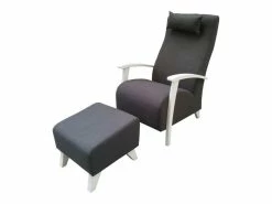 Nojatuoli+rahi Poolo, Tumma Harmaa