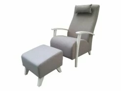 Nojatuoli+rahi Poolo, Vaalea Harmaa