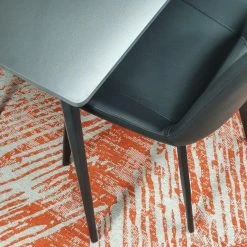 Ruokailuryhmä Stone, 140x80 Cm -Kodin Sisustus Verkoop Stone musta marcus musta lahikuva 1