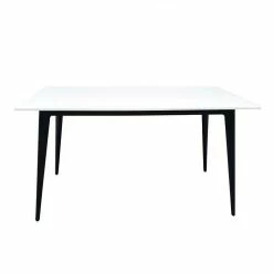 Ruokailuryhmä Stone, 140x80 Cm -Kodin Sisustus Verkoop Stone poyta valkoinen sivusta 22028129