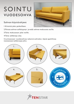 Vuodesohva Sointu, Eri Värejä -Kodin Sisustus Verkoop Z2fcCaa3