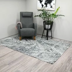 Matto Alexa Grey Easy Care, 2 Kokoa -Kodin Sisustus Verkoop alex 5