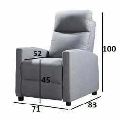 Mekanismituoli Alex, Harmaa -Kodin Sisustus Verkoop alexmitatnk