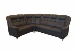 Austin Kulmasohva, Nahka -Kodin Sisustus Verkoop austin kulmasohva ruskea