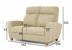 Leposohva Dario, 2-ist. -Kodin Sisustus Verkoop dario2mitat