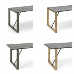 Lankkupöytä Edna Puujaloilla, Eri Kokoja -Kodin Sisustus Verkoop edna5