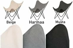 Varax Lepakkotuoli, Kangasverhoilulla