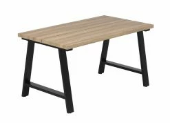 Ruokailuryhmä Kielo 140x80 Cm, Ruskea -Kodin Sisustus Verkoop kielo poyta 140 tammi musta 2 1