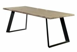 Lana Ruokapöytä, 200x89 Cm 6 Lana Ruokapöytä, 200x89 Cm -Kodin Sisustus Verkoop lana200mustametalli