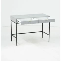 Kirjoituspöytä Latte, 2 Värivaihtoehtoa -Kodin Sisustus Verkoop latte harmaa kirjoitusp yt 6