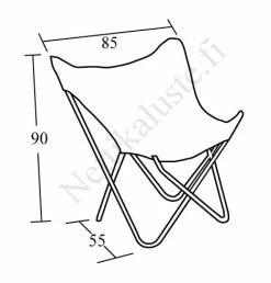 Varax Lepakkotuoli, Kangasverhoilulla -Kodin Sisustus Verkoop lepakkomitat