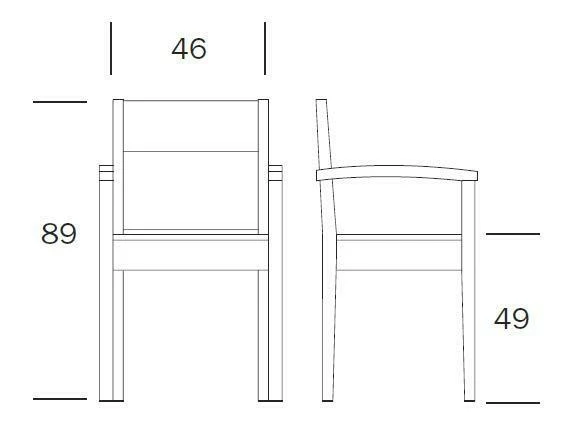 Joki-tuoli Käsinojilla Ja Pyörillä, Työntökahvat 5 Joki-tuoli Käsinojilla Ja Pyörillä, Työntökahvat - Image 3