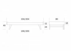 Divaani Vuodesohva Notte, 2 Kokoa -Kodin Sisustus Verkoop notte divaanisohva20mittatiedot 1 1