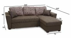 Vuodedivaanisohva Silver -Kodin Sisustus Verkoop silvermitatnvm