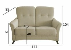 Leposohva Silvia, 2-ist. -Kodin Sisustus Verkoop silvia 2os mitat