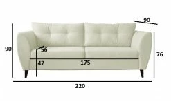 Leposohva Sky, 3-ist. -Kodin Sisustus Verkoop sky3mitat