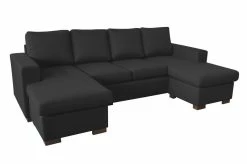 U-divaanisohva Twixie -Kodin Sisustus Verkoop twixie musta